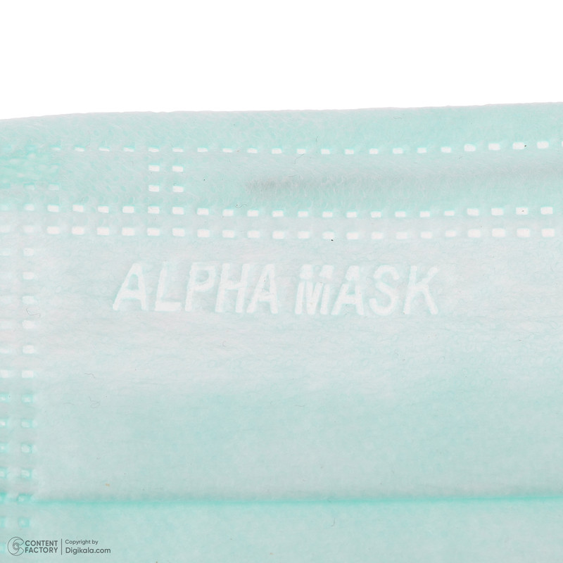 ماسک تنفسی آلفا طب مدل سه لایه بسته 50 عددی