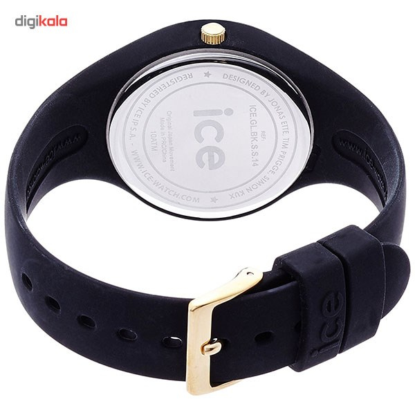 ساعت مچی عقربه ای زنانه آیس واچ مدل ICE.GL.BK.S.S.14