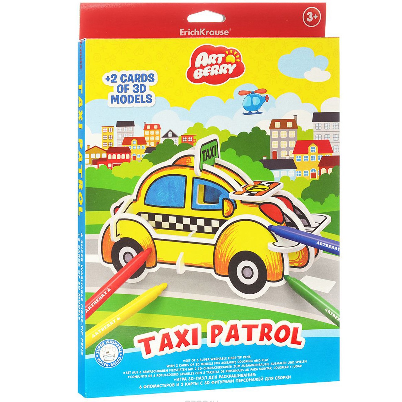 بسته مدل سازی اریک کراوزه مدل Taxi Patrol