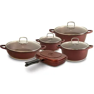 سرویس پخت و پز 10 پارچه ماتکس مدل Simple