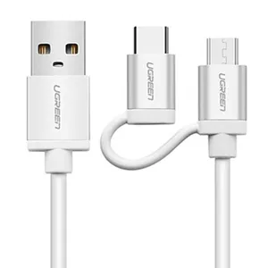 Ugreen US177 USB To USB-C/microUSB Cable 1.5m