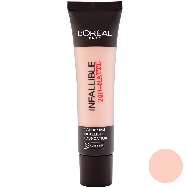 کرم پودر لورآل مدل Rose Beige  شماره 13
