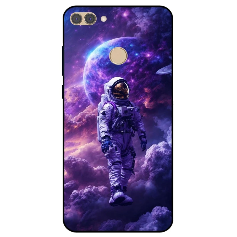 کاور مگافون طرح فضانورد مدل 2822 مناسب برای  گوشی موبایل هوآوی Y9 2018 