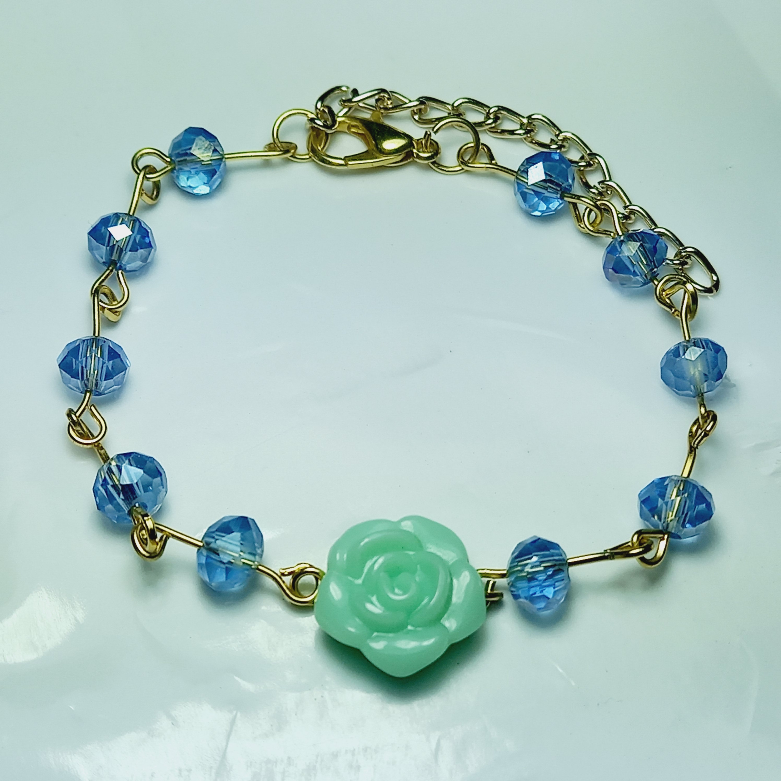 دستبند دخترانه مدل رز r8 دستبند دخترانه مدل رز r8