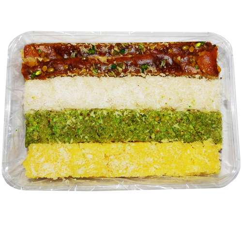 باقلوا مخلوط چهار طعم بازار دهکده - 400 گرم