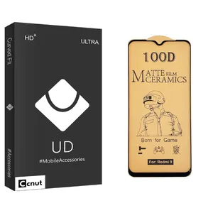 Coconut UD Black Ceramics Screen Protector For Xiaomi شیائومی Redmi 9