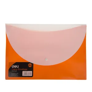 پوشه دکمه دار دلی کد W38977 - سایز A4