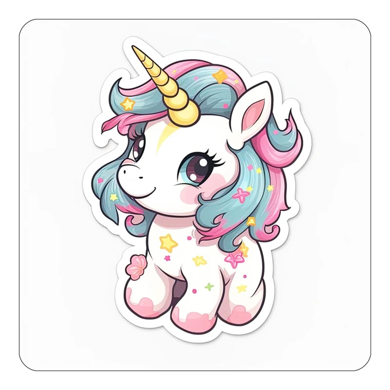 مگنت کاکتی طرح اسب تک شاخ و یونیکورن مدل mp29869