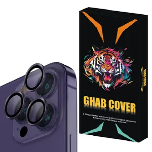محافظ لنز دوربین مدل رینگی مناسب برای گوشی موبایل اپل iPhone 16 Pro Max