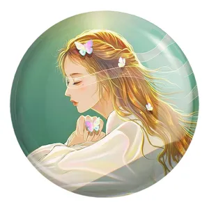 پیکسل خندالو طرح دخترانه کد 25617 مدل بزرگ
