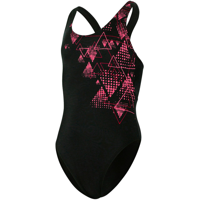 مایو دخترانه آکوا اسفیر مدل Aelys Black Pink