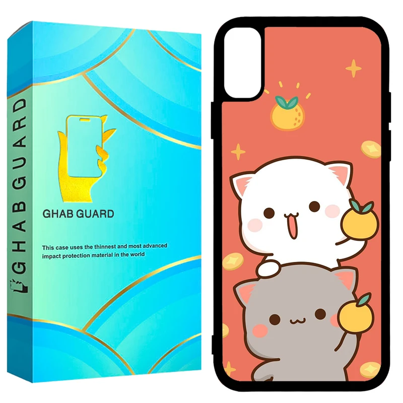  کاور قاب گارد طرح پرتقال مدل GCHPX مناسب برای گوشی موبایل اپل iPhone X / XS