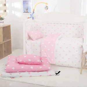 سرویس نوزادی 3 تکه طرح  PINK HEART  اسلیپی