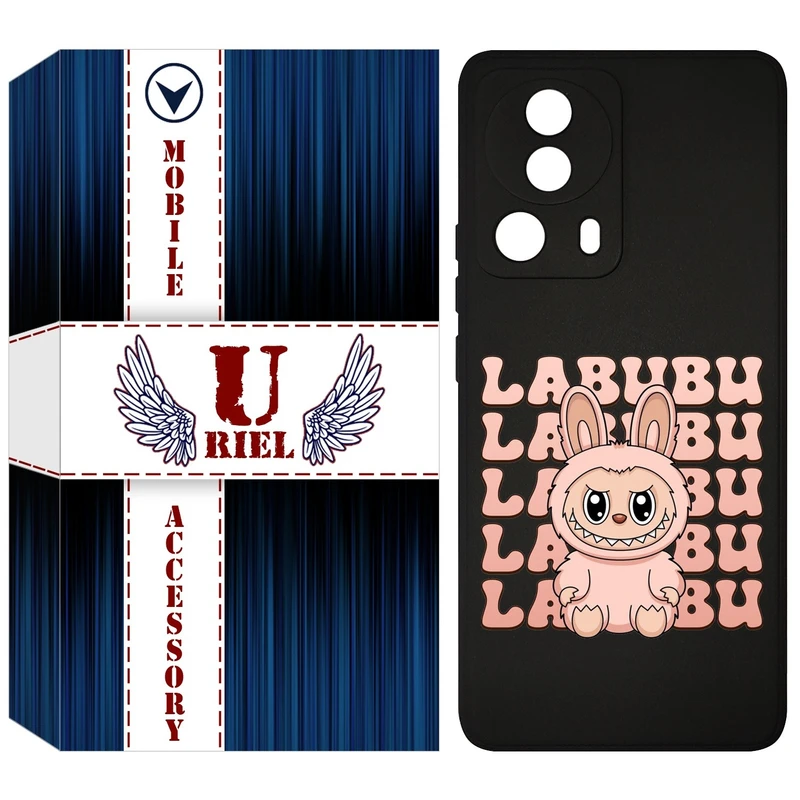 کاور یوریل قاب مدل KSH کد 133 طرح عروسک لبوبو مناسب برای گوشی موبایل شیائومی 13 Lite