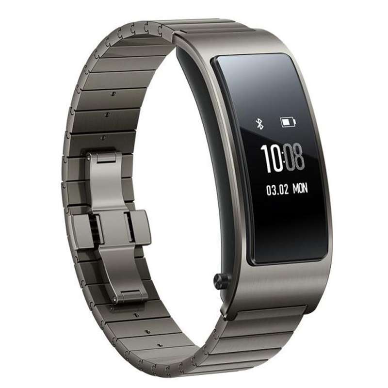 مچ بند هوشمند هوآوی مدل TalkBand B3 Elite Titanium Gray مچ بند هوشمند هوآوی مدل TalkBand B3 Elite Titanium Gray