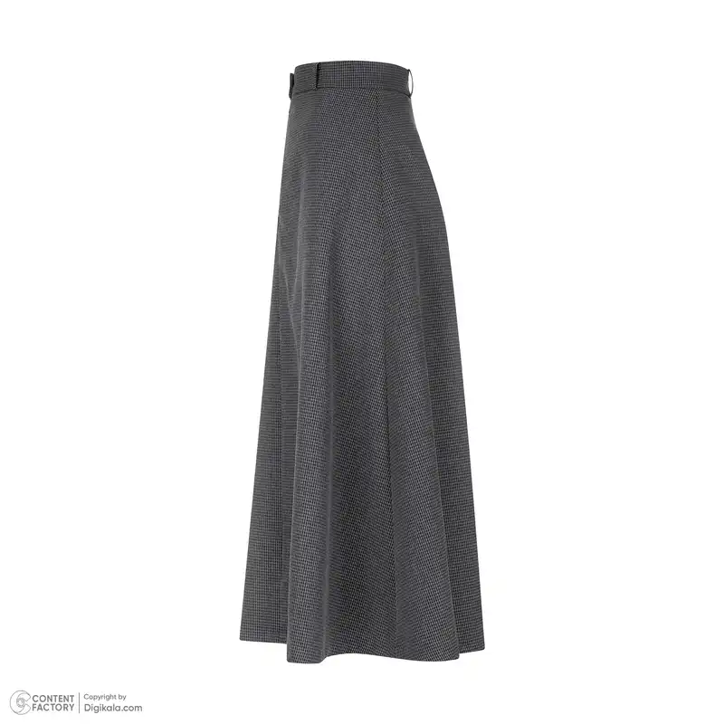 دامن فون زنانه مدل کلوژی پیچازی 40 رنگ طوسی