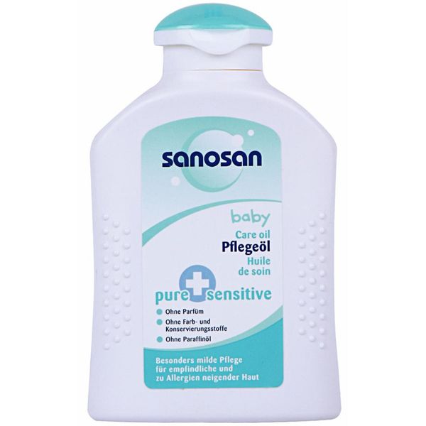 روغن محافظ پوست حساس بچه سانوسان مدل Pure Sensitive Baby Care Oil حجم 200 میلی لیتر روغن محافظ پوست حساس بچه سانوسان مدل Pure Sensitive Baby Care Oil حجم 200 میلی لیتر