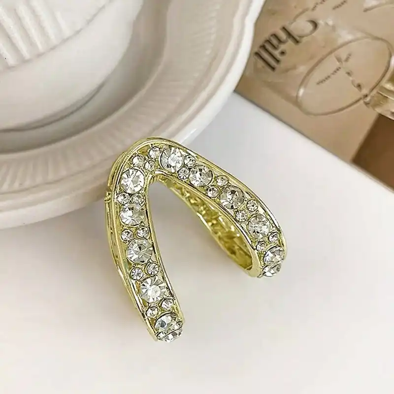 کلیپس مو زنانه مدل دم اسبی دوحلقه کد brg 4030