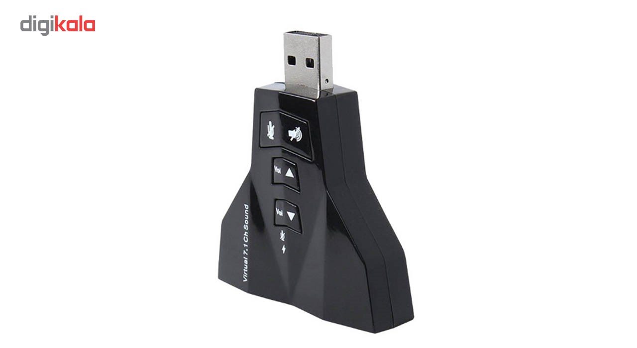 کارت صدا USB مدل Virtual 7.1 عکس شماره 2