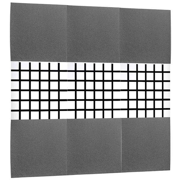 پنل آکوستیک مدل ترکیبی سینما روند و فلکسی پل 50 مجموعه 9 عددی