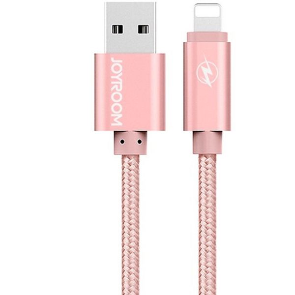 کابل تبدیل USB به لایتنینگ جی روم مدل JR-RS801 طول 1.2 متر کابل تبدیل USB به لایتنینگ جی روم مدل JR-RS801 طول 1.2 متر