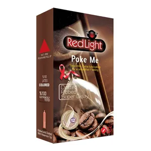 کاندوم ردلایت مدل Poke Me بسته 12 عددی