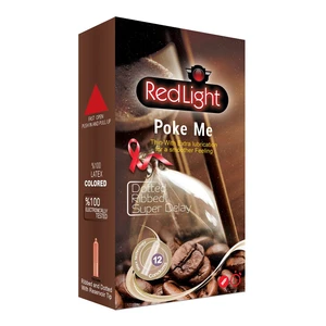 کاندوم ردلایت مدل Poke Me بسته 12 عددی