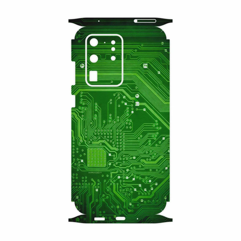 برچسب پوششی ماهوت مدل Green Printed Circuit Board-FullSkin مناسب برای گوشی موبایل سامسونگ Galaxy S20 Ultra