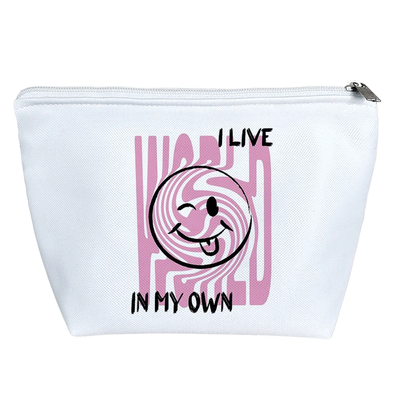 کیف لوازم آرایش دخترانه خندالو مدل ایموجی کد H119