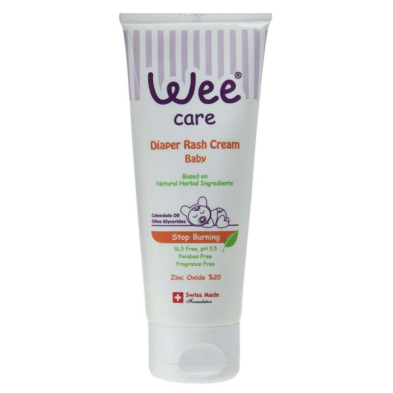 کرم متوقف کننده سوختگی پای کودک وی کر مدل Zinc Oxide مقدار 75 گرم