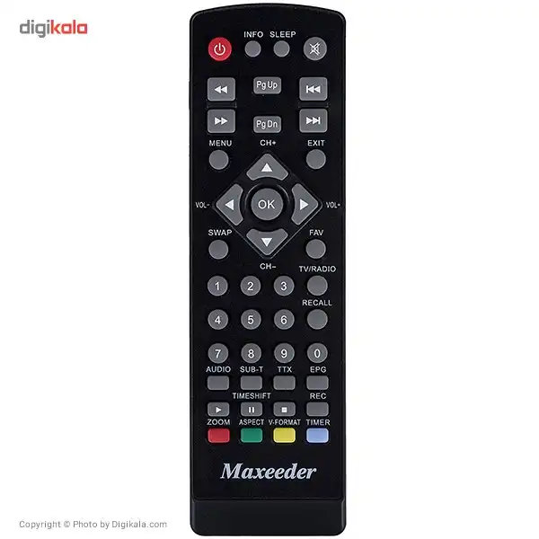 ریموت کنترل مکسیدر مناسب برای گیرنده دیجیتال