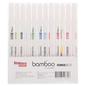 نقد و بررسی ماژیک رنگ آمیزی 12 رنگ کیبورد موریس مدل Bamboo توسط خریداران