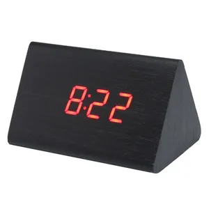 ساعت رومیزی کیمیت مدل Woody 864 BL Red