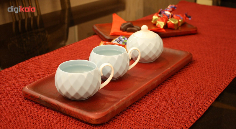 سینی چوبی شیجا متوسط مدل B21