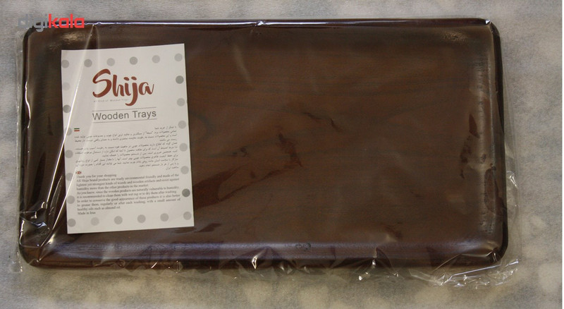 سینی چوبی شیجا متوسط مدل B21