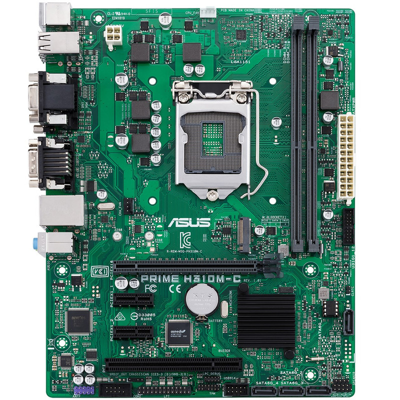 مادربرد ایسوس مدل PRIME H310M-C
