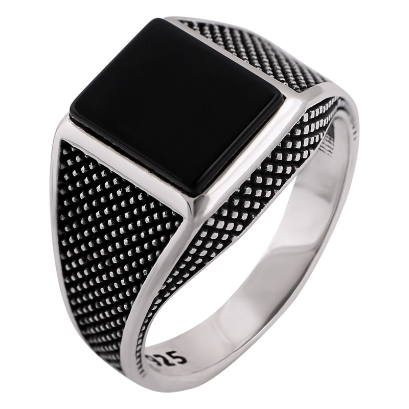 انگشتر نقره مردانه کد R3193