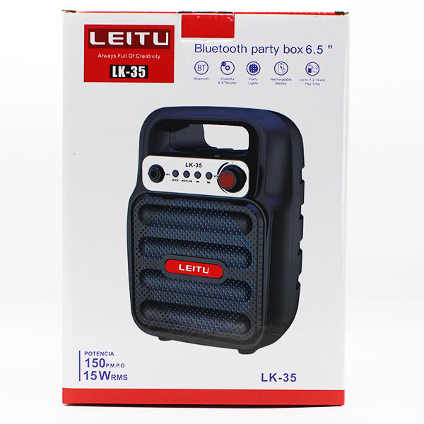 اسپیکر بلوتوثی قابل حمل لیتو مدل LK - 35