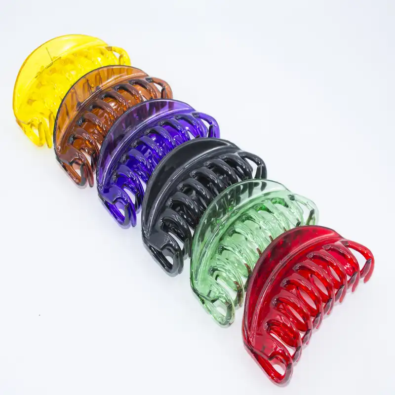 کلیپس مو زنانه مدل crystal بسته 6 عددی