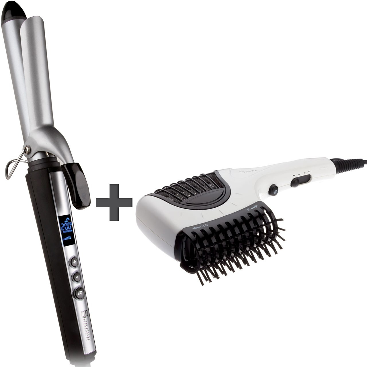 سشوار سورکر مدل RCY-55 و فر کننده مو سورکر مدل HB-718