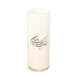 گلدان شیشه ای استوانه ای  گالری ساتگین کد 57177