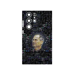 MAHOOT Collage of Steve Jobs 2 Cover Sticker for Samsung Galaxy S23 Ultra