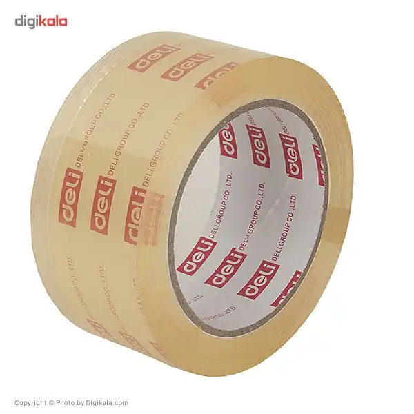 نوار چسب شیشه‌ ای دلی مدل Low Noise - پهنای 5 سانتی متر