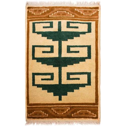 گبه دستبافت نیم متری سرزمین فرش کد GB9603