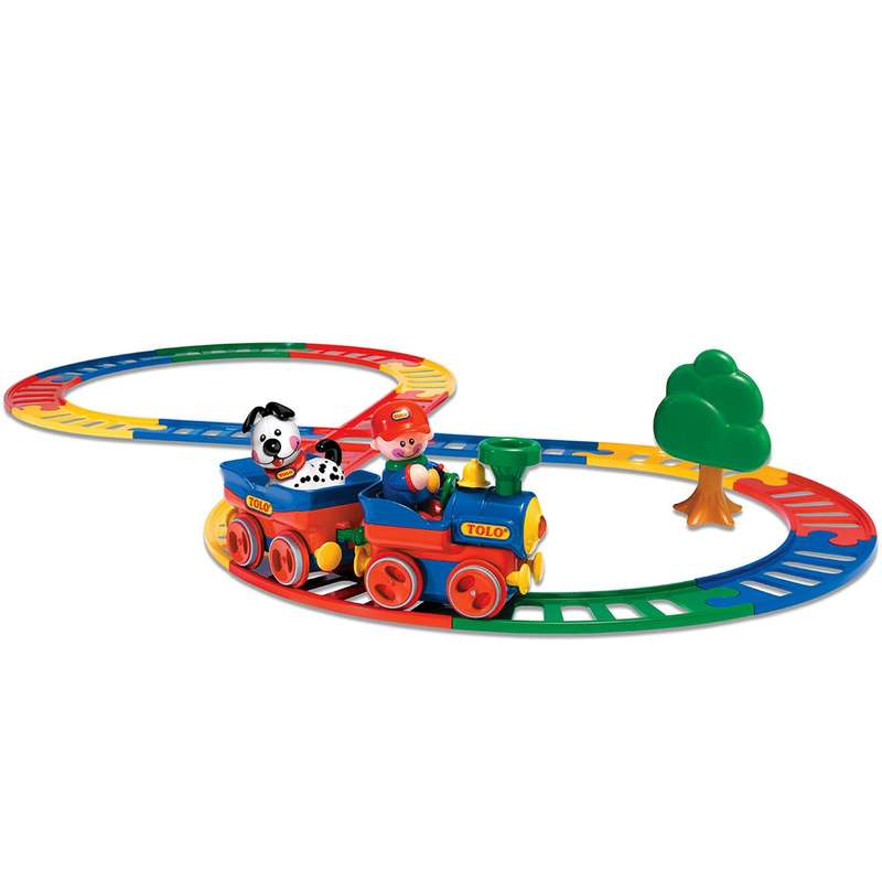 قطار اسباب بازی تولو مدل Deluxe Train Set