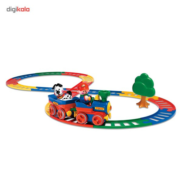 قطار اسباب بازی تولو مدل Deluxe Train Set