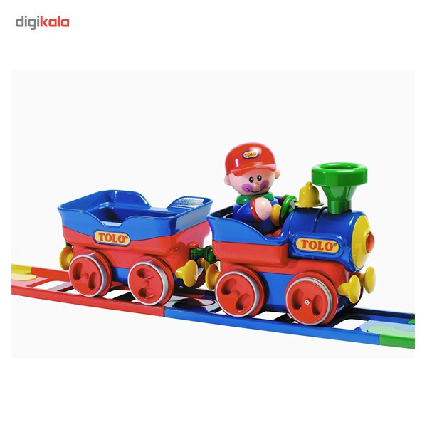 قطار اسباب بازی تولو مدل Deluxe Train Set