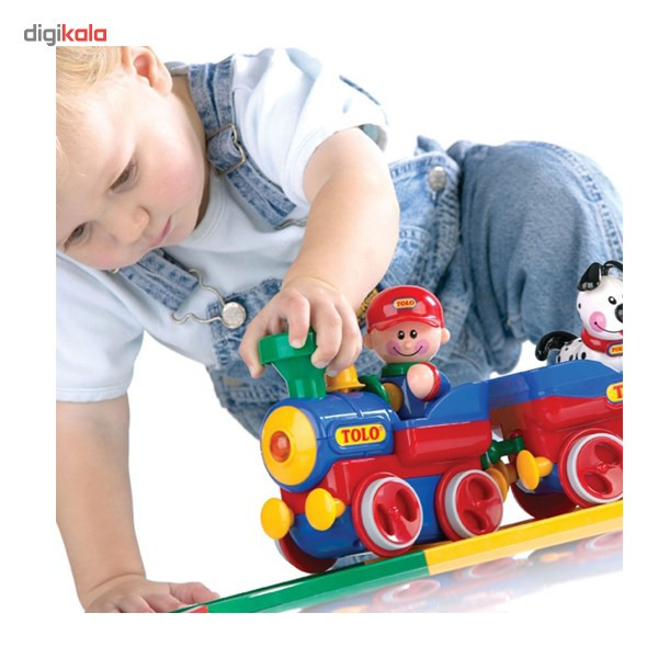 قطار اسباب بازی تولو مدل Deluxe Train Set