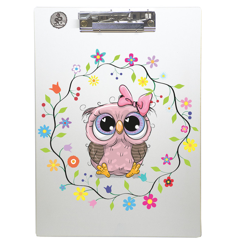 تخته شاسی طه چوب  مدل Fantasy owl014 سایز A4