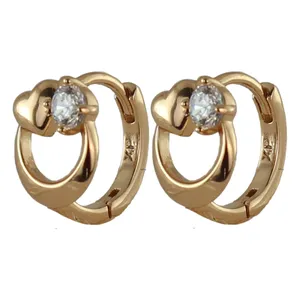 گوشواره زنانه ژوپینگ مدل قلب کد U374